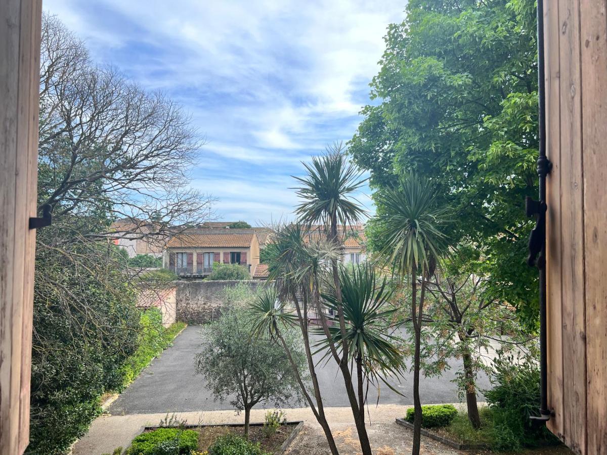 Cote Jardin Est Un Spacieux Et Lumineux T3, Entierement Renove, A 2 Pas De L'Herault Et A 10Min Du Bord De Mer Proche Du Centre Historique Et Du Fabuleux Chateau Laurens, Vous Apprecierez Le Calme De Sa Belle Terrasse Et La Vue Superbe Sur Le Jardin Agde Kültér fotó